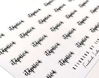 Etäpäivä-tarrat, merkitse etäpäivät kalenteriisi