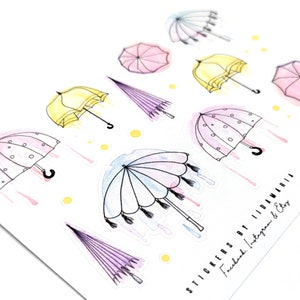 PB Watercolor Umbrellas