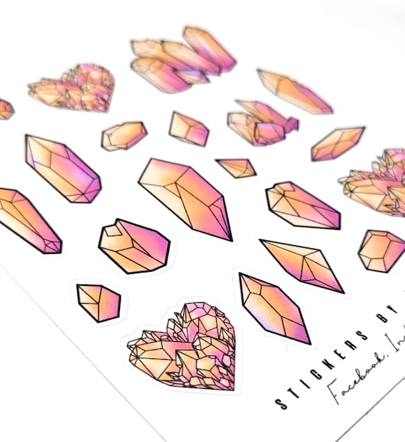 Cute Crystal Stickers