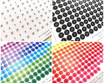 Adesivi Numerici Autoadesivi - 10 Fogli Da 1 A 50, Nero, Impermeabili, 1 Pollice - Foto 9