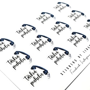 Tärkeä puhelu -tarrat