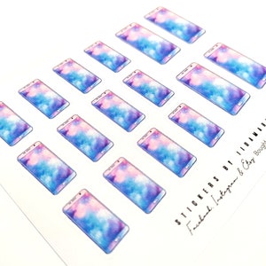 Smart Phone Stickers, two colors available