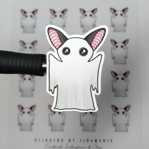 Luna the Bat Ghost -stickers