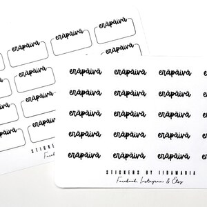 Eräpäivä -tarrat