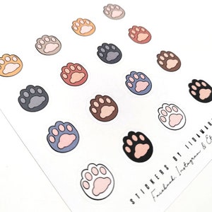 Cat Paw Stickers