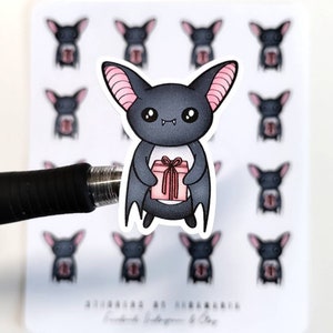 Luna the Bat Gift Stickers
