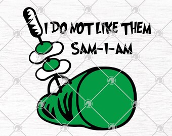 Download Free Sam I Am Svg Etsy SVG Cut Files