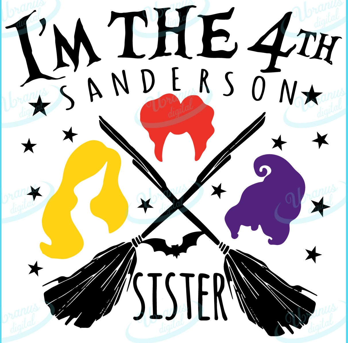 I'm The Fourth Sanderson Sister Svg Halloween Party Etsy