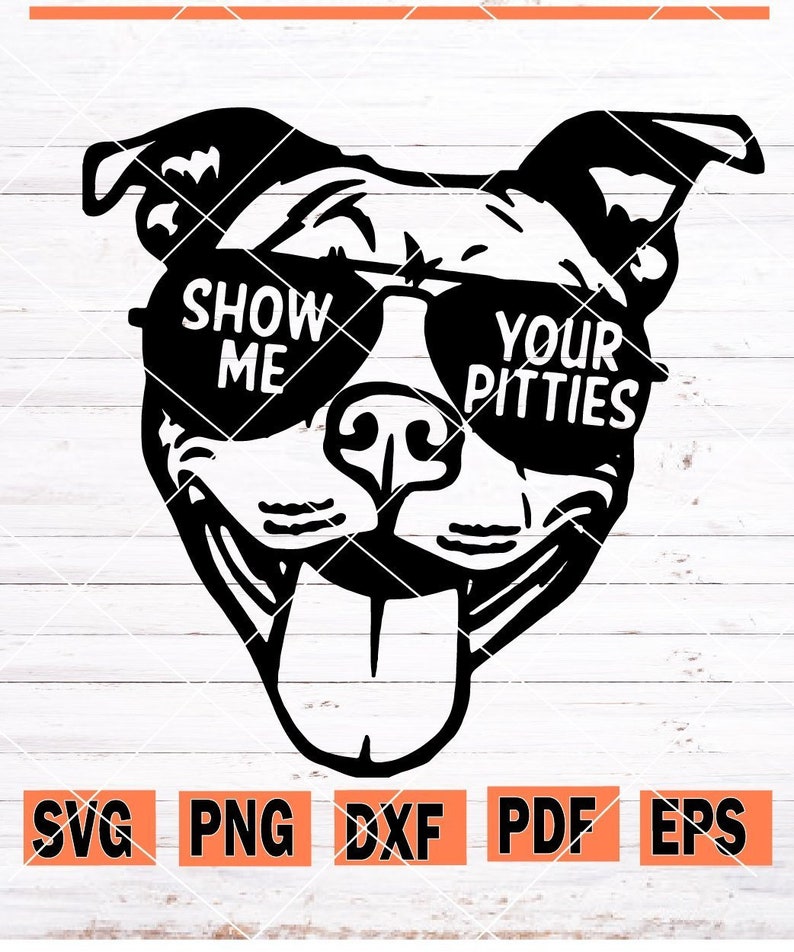 Download Show me your pitties SVG pitbull svg I love pitbulls svg | Etsy