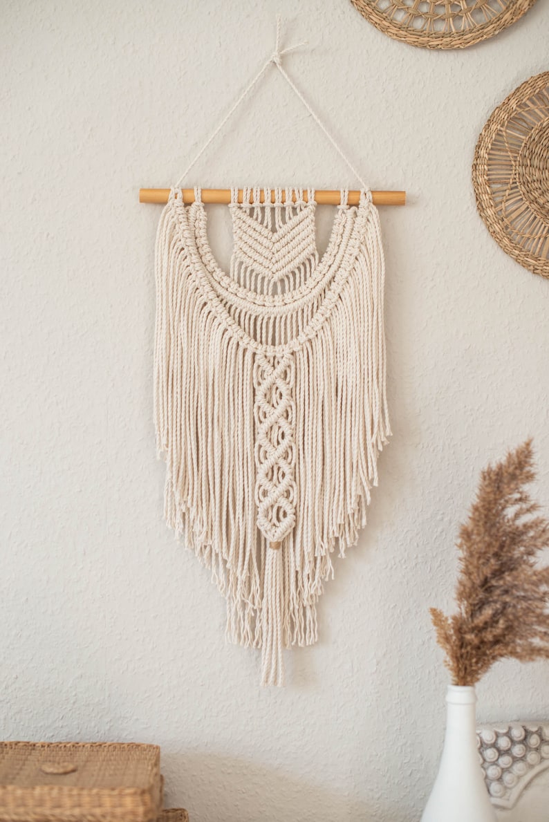 Macrame Wall Hanging DIY Kit Beginner Macrame Kit Gift Boho Etsy UK