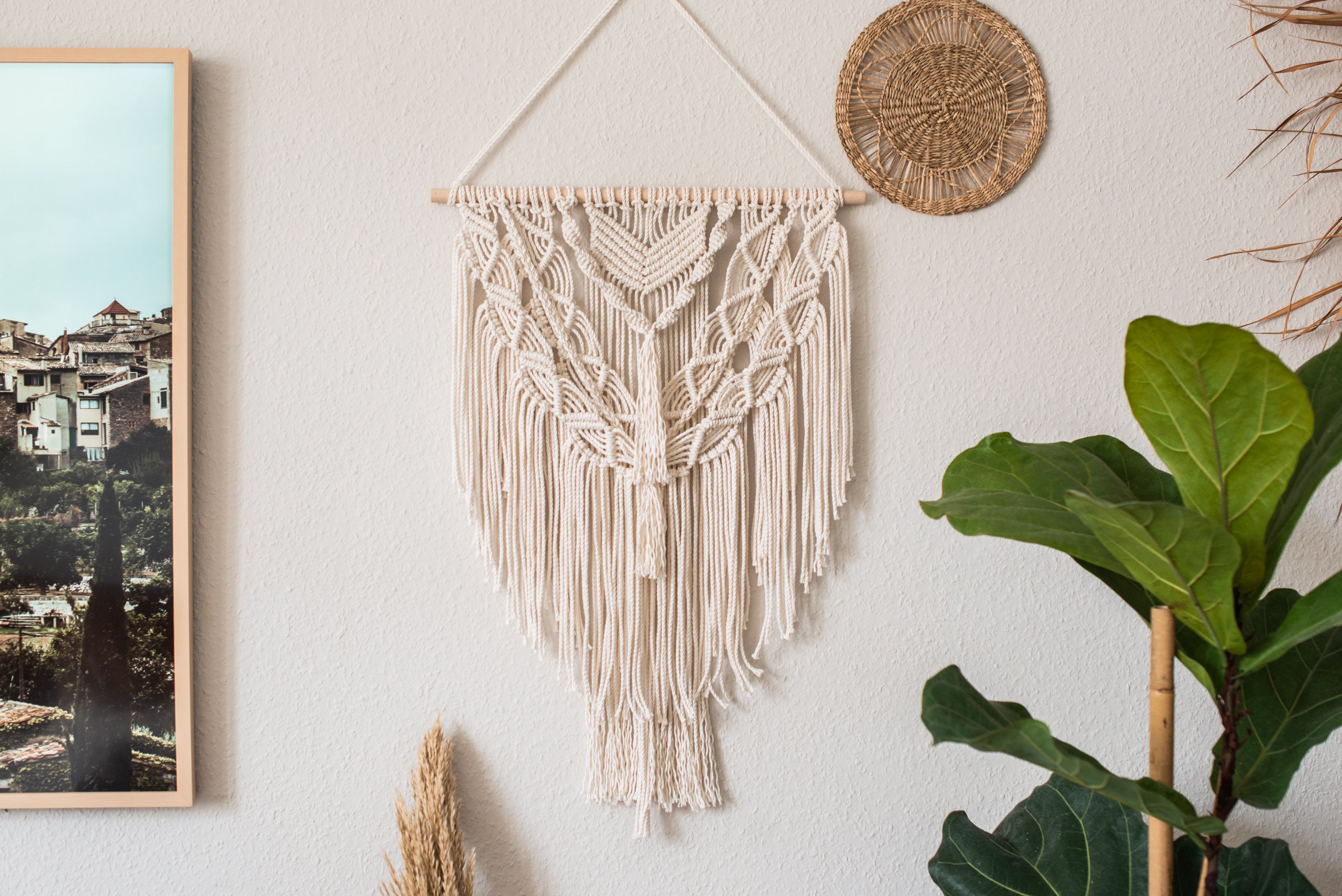 Large Macramé Wall Hanging DIY Kit Beginner Macramé Kit Gift Etsy