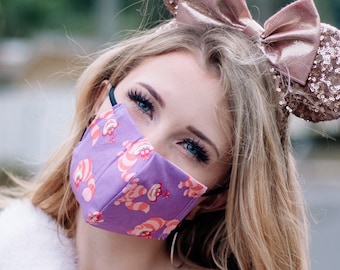Maschera viso gatto cheshire di dimensioni per bambini e adulti- Alice nel Paese delle Meraviglie Regalo di Halloween Dimensioni bambino e adulto