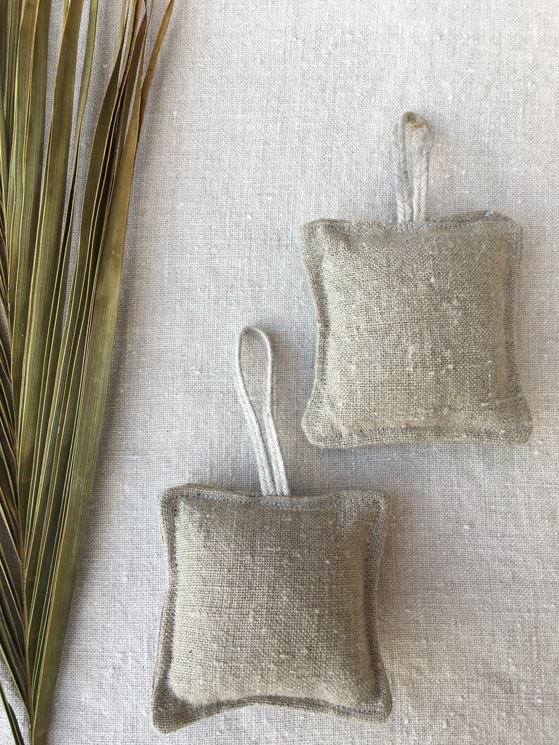 Pack of 5 Key rings Invitation Natural Linen