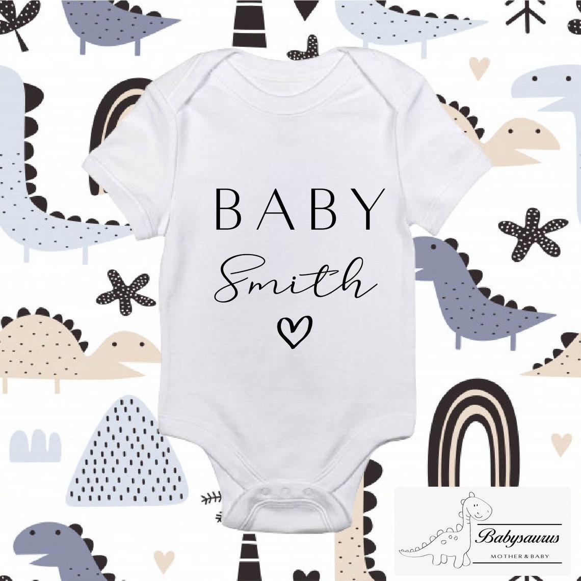 Baby Announcement Vest Custom Any Colour Writing or Vest Etsy