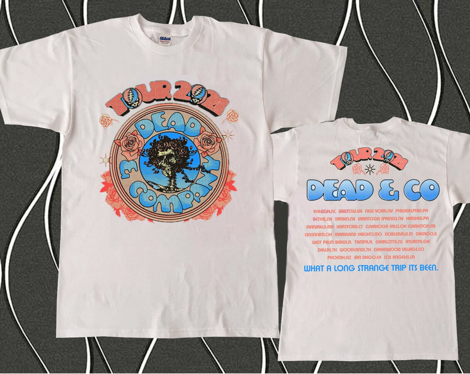 HOT TOUR 2025 Dead And Company Tour TShirt Grateful Dead Etsy