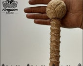 Walking Cane Stick with Jute Work Walking Cane Stick Classic Look Strong Grip Gift Item
