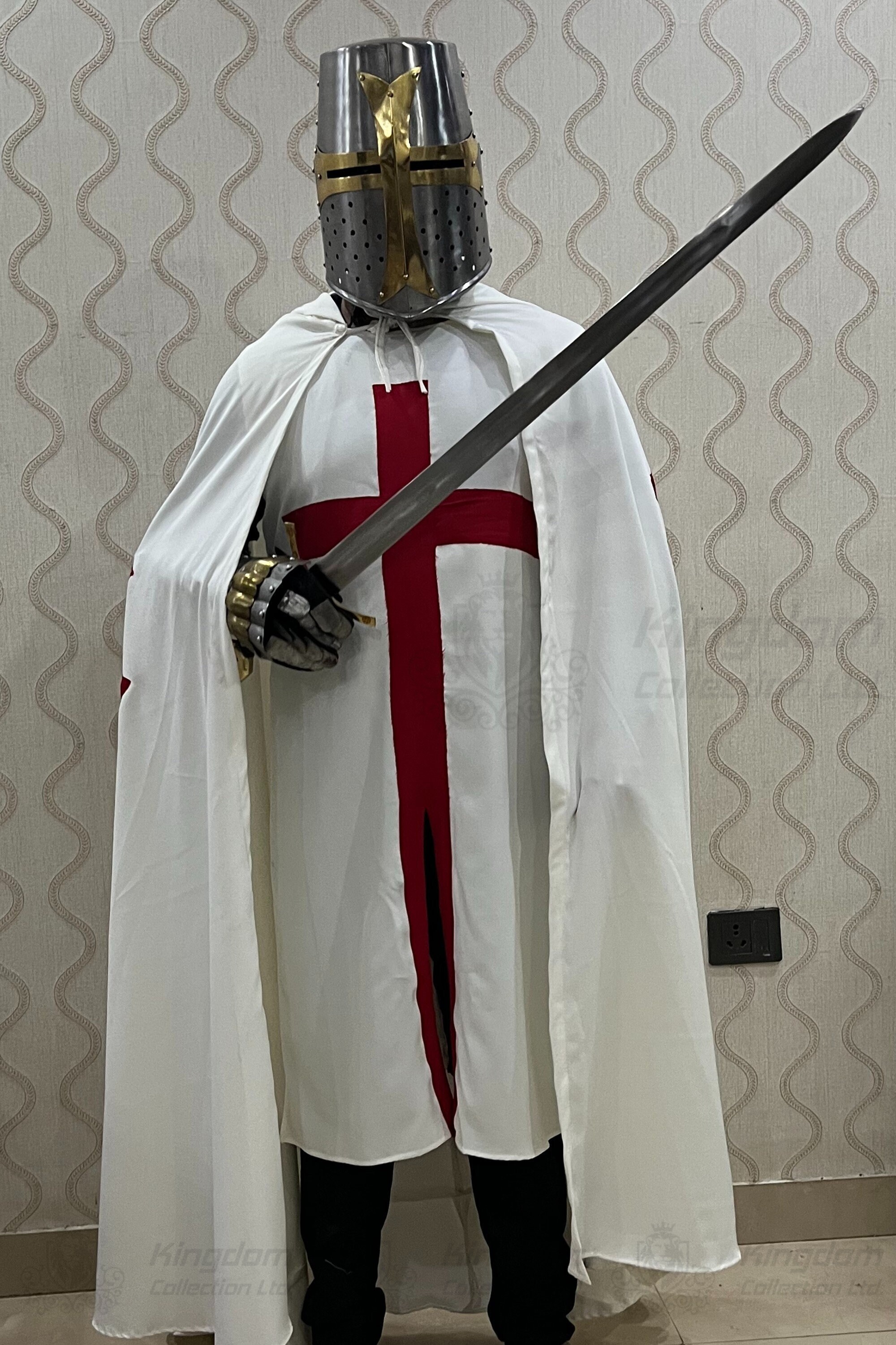 Medieval Templar Knight Costume Christmas Costume Templar