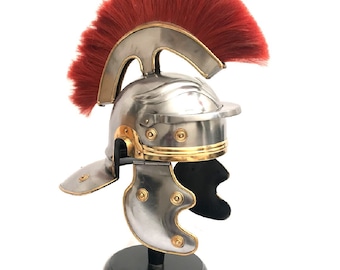 New Roman Centurion Helmet With Red 