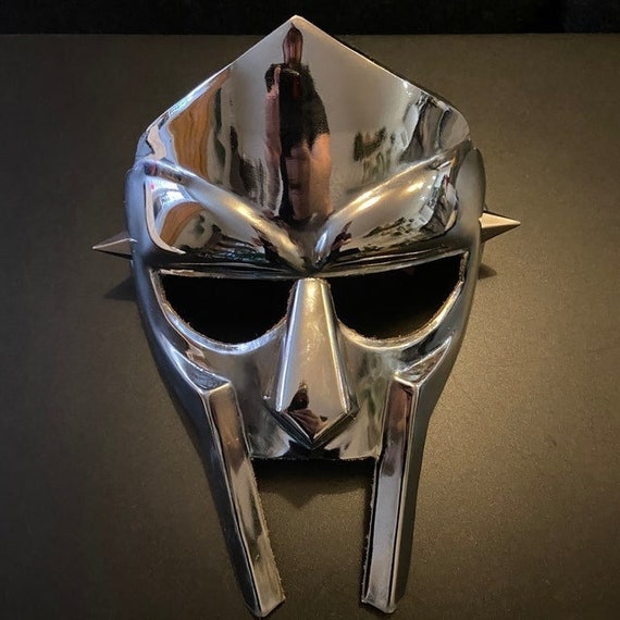 MF DOOM Mask Madvillain Steel Face Armour Medieval Etsy