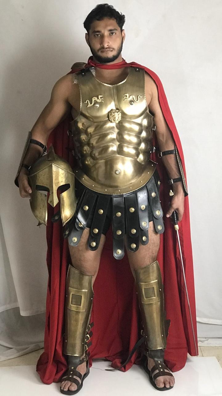 Knight Suits for Kids Ancient Roman Armor Suit Spartan Samurai Suit Knight Crusador Full Suit of Cosplay Costume Knight Suits for Kids Ancient Roman Armor Suit Spartan Samurai Suit Knight Crusador Full Suit of Cosplay Costume