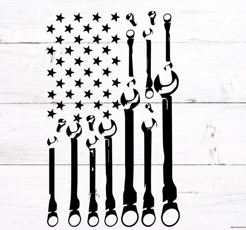 Download Merica Mechanic SVG Diesel Mechanic Flag of Tools Svg | Etsy