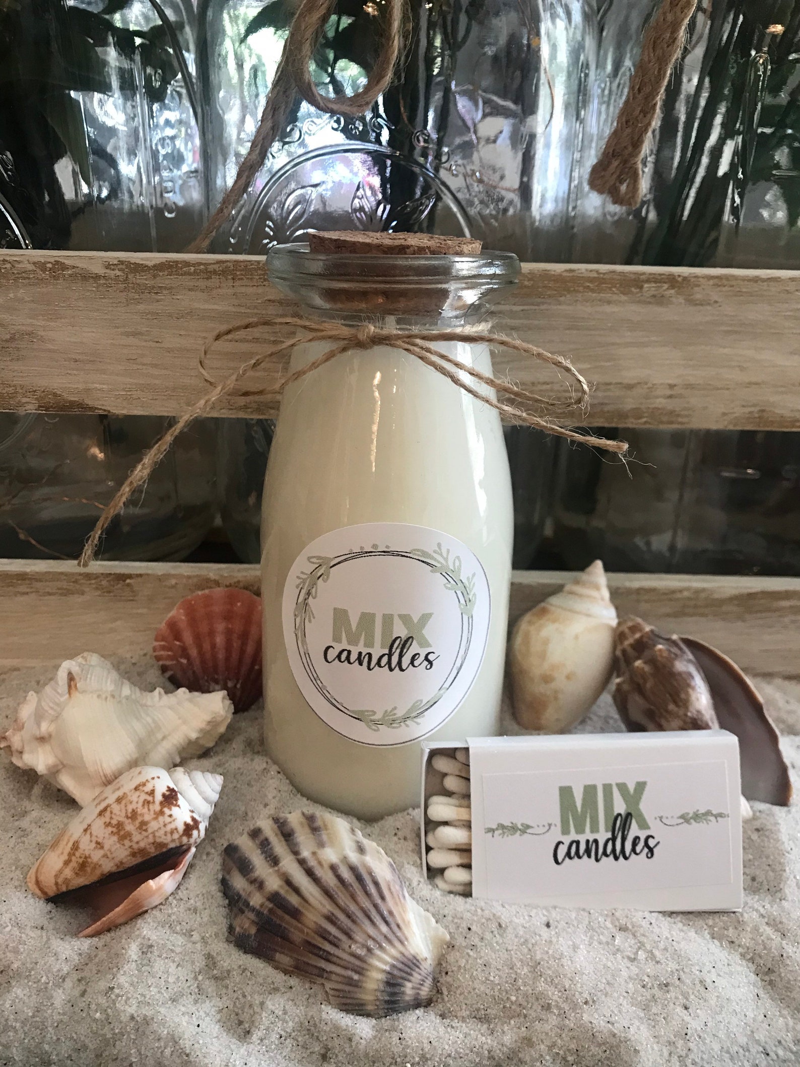 Mix Candles Beach Scents Etsy