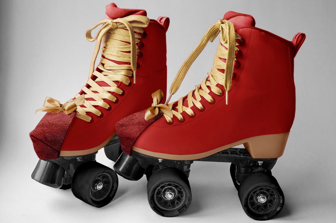 Roller Skate Toe Guards Red, Toe Caps, Toe Covers, Roller Skates