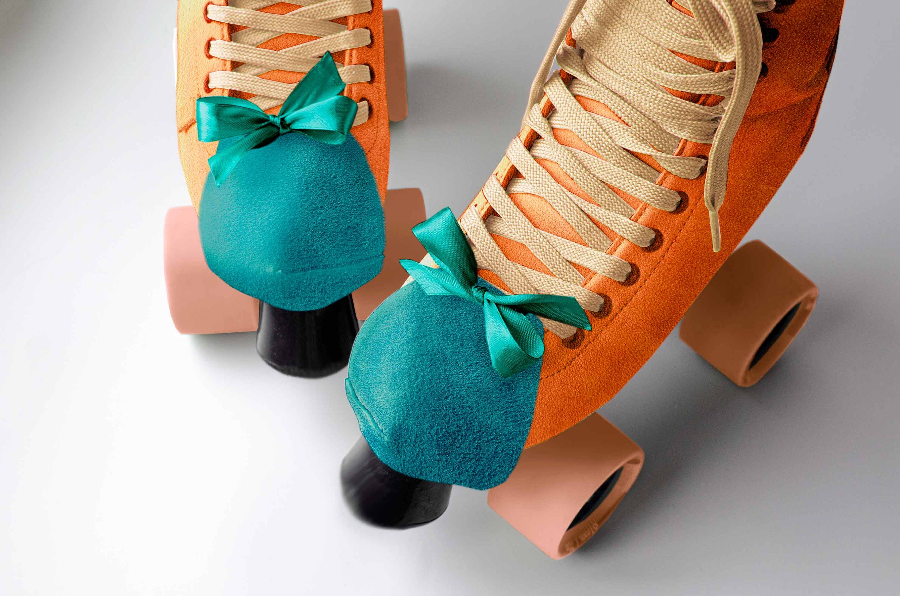 Roller Skate Toe Guards Roller Skates Toe Caps With Ribbon Etsy