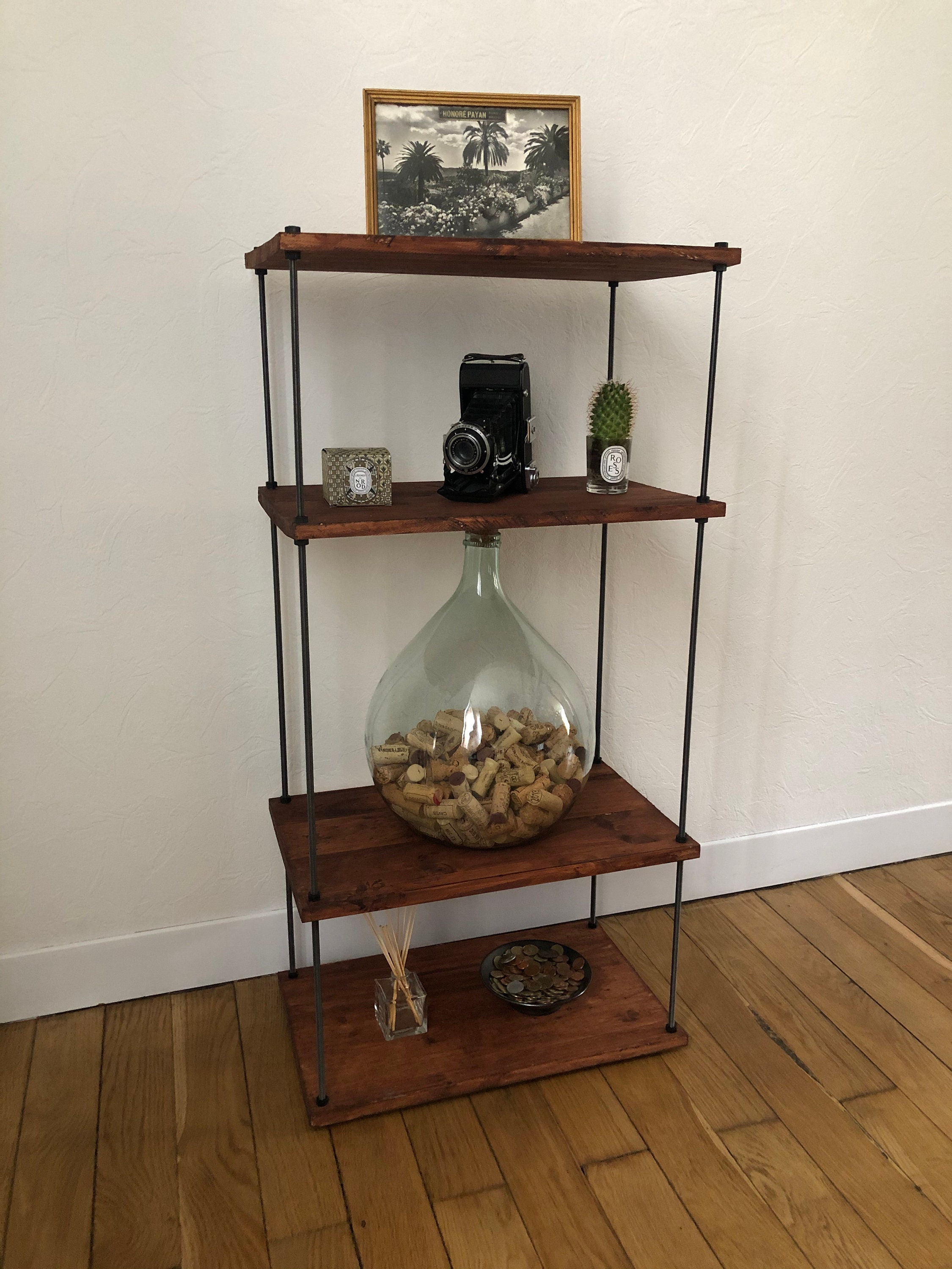 Étagère Industrielle 4 Planches