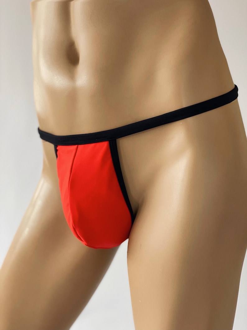 Men's Swim Thong, Men Jockstrap, Men Swim G String, Men String, Open