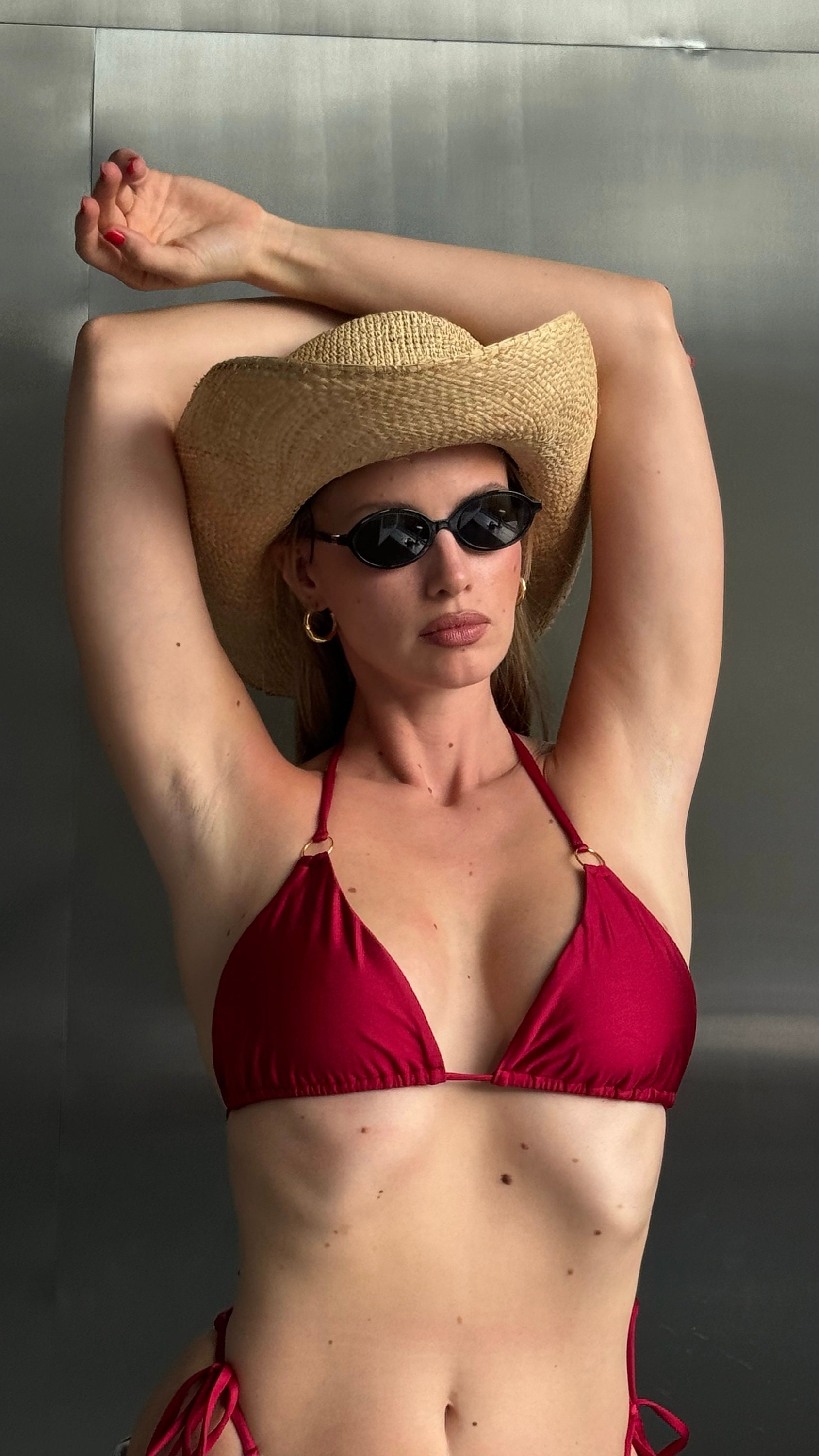 theredthread S tinyring bikini set（Buy Red Glam Bikini