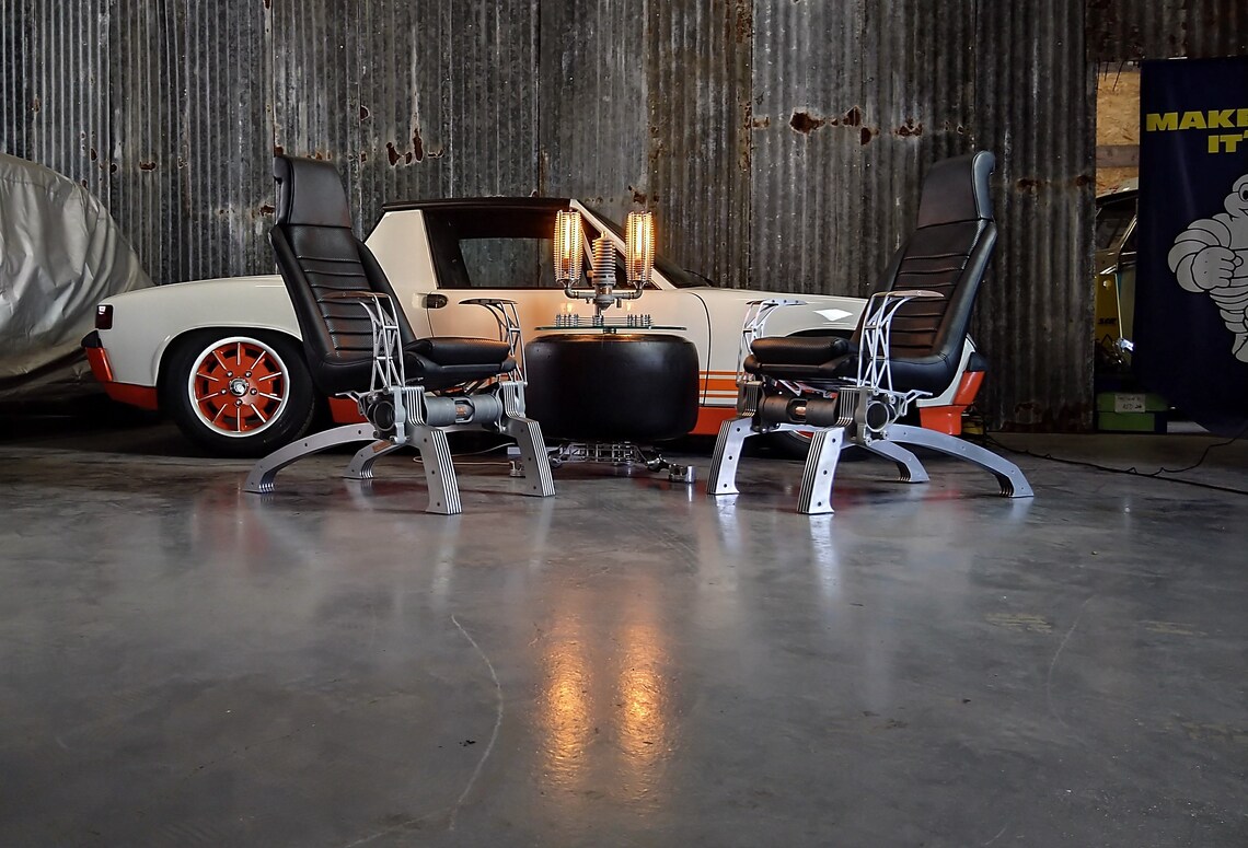 Two Bespoke Porsche 914 Arm Office Lounge Man Cave Chairs - Etsy