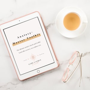 Master Toolkit für Angst | Ebook | Geführte Hypnose | Hypnotherapie | Arbeitsbuch | Persönliche Entwicklung | Denkweise | Psychische Gesundheit | Tagebuch