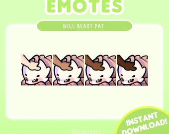 Gesto BellBeast Pat - Skin de 4 colores || para Twitch y Discord