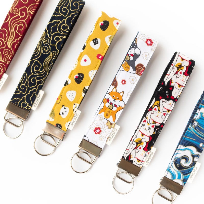 Japanese Key Case Japanese Keychain - Etsy