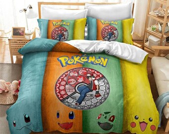 pokemon bed set queen