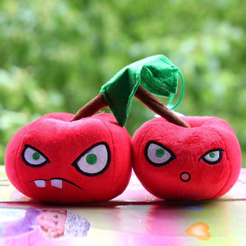 plants vs zombies cherry bomb plush