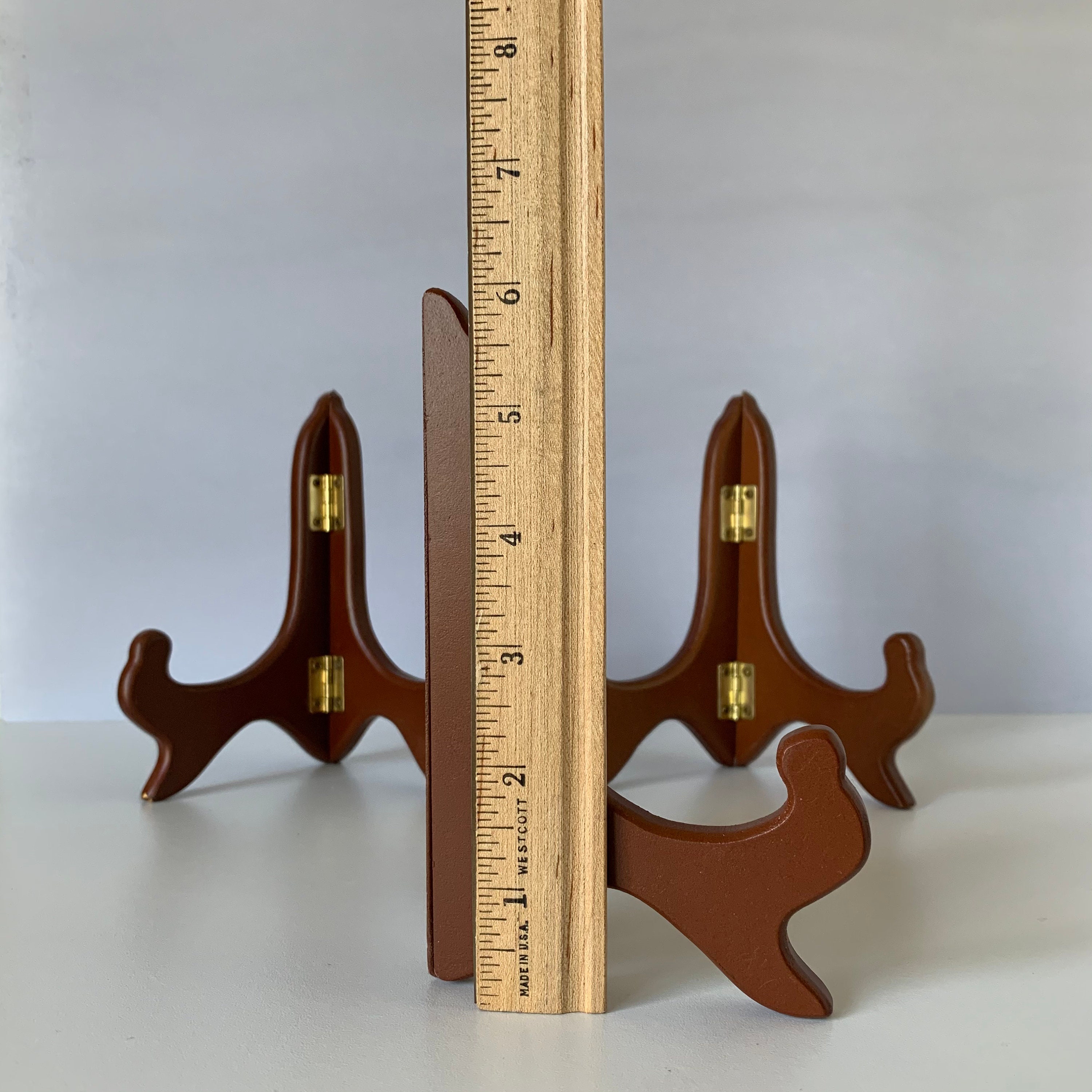 ART WOOD EASEL Displays Set of Three Matching Wooden Easel Etsy