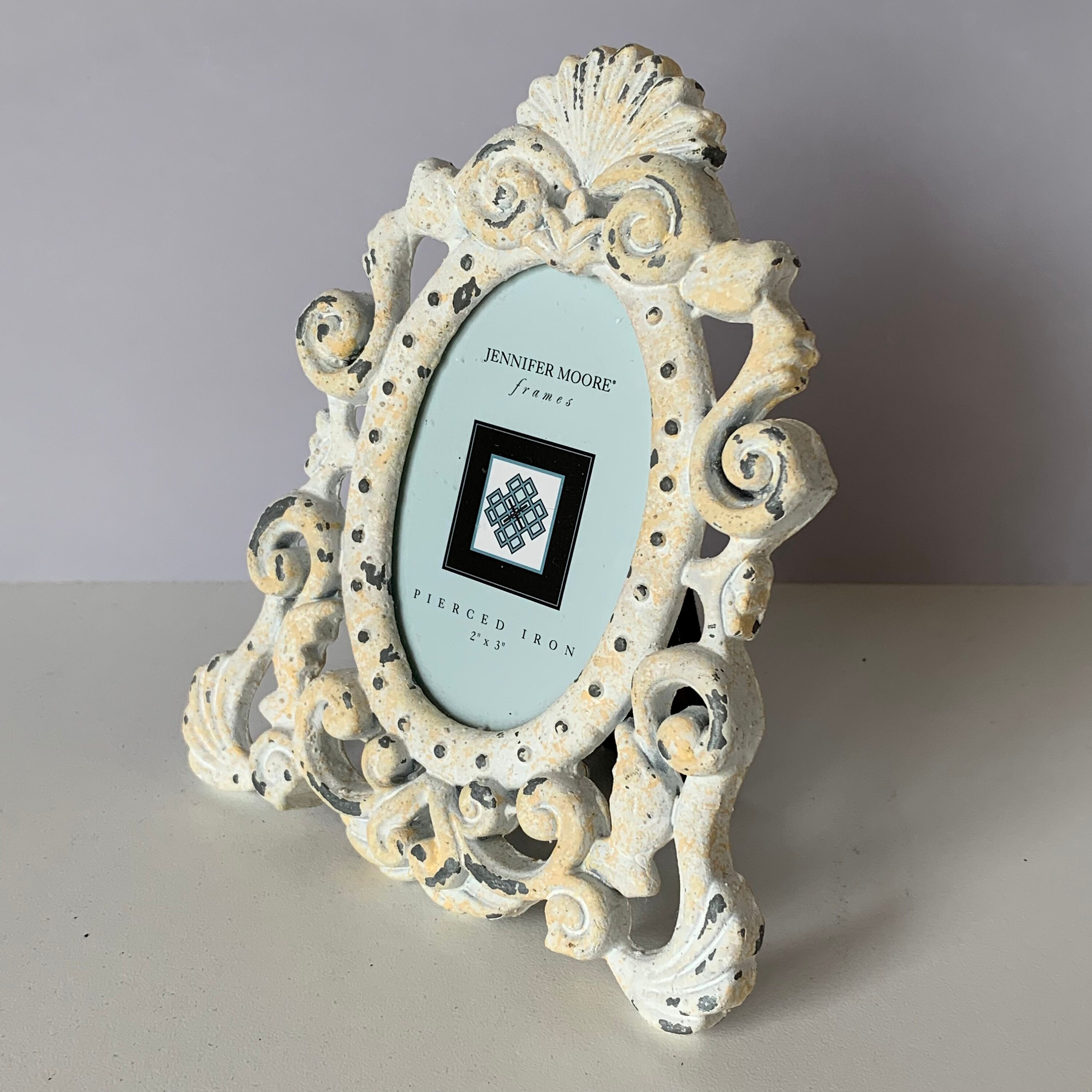 PIERCED IRON FRAME Jennifer Moore Frames Heavy Iron Photo Etsy