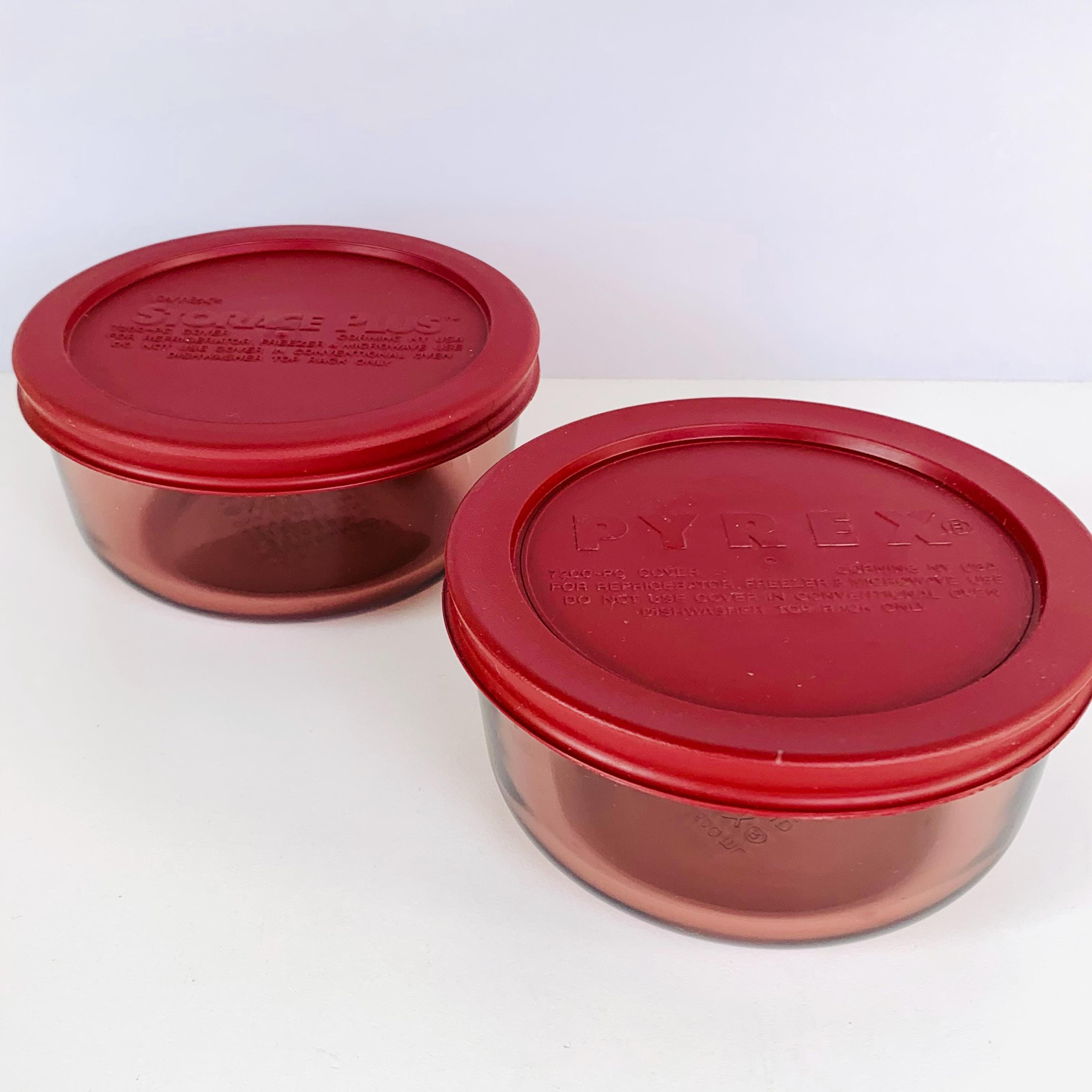Red Pyrex Cup Storage Lid Pyrex Red Lid For 2-quart Rectangular Glass  Baking Dish