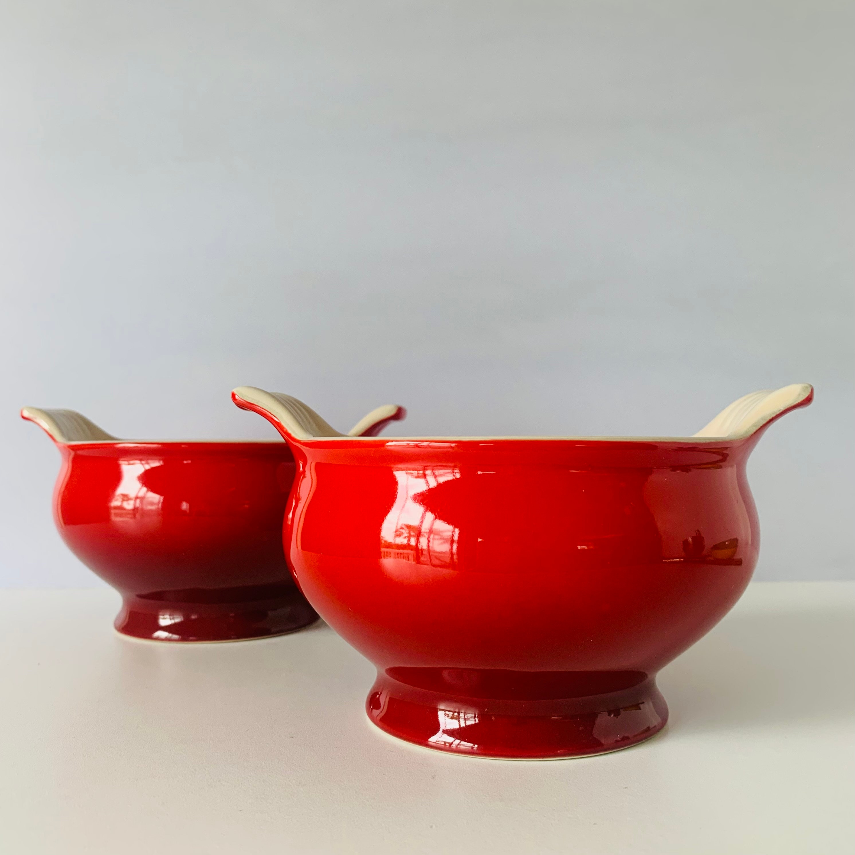 LE CREUSET SOUP Bowls, Set of Le Creuset Soup Tureen 20 Oz