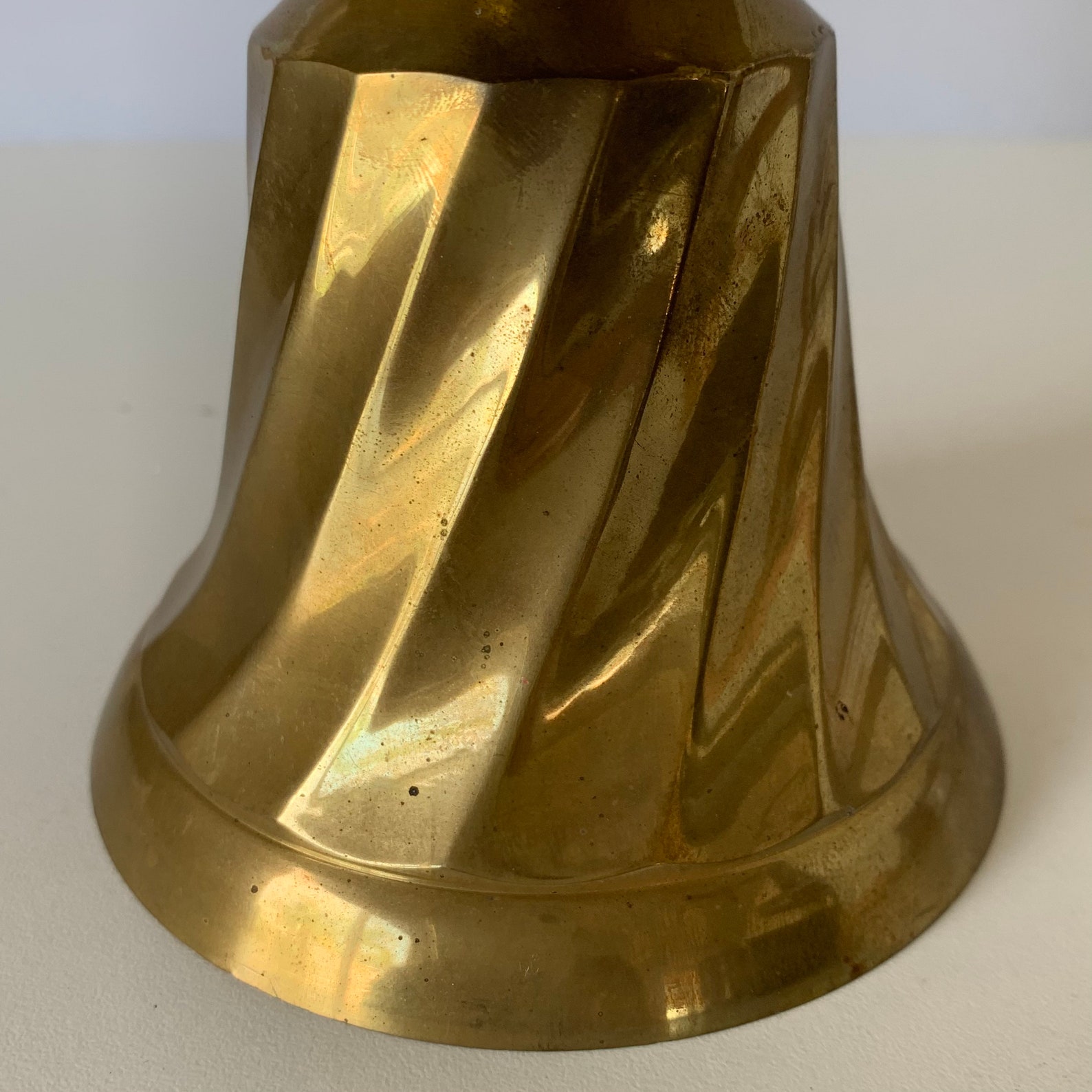 BRASS PILLAR CANDLEHOLDER Brass Pedestal Candle Holder Stand Etsy