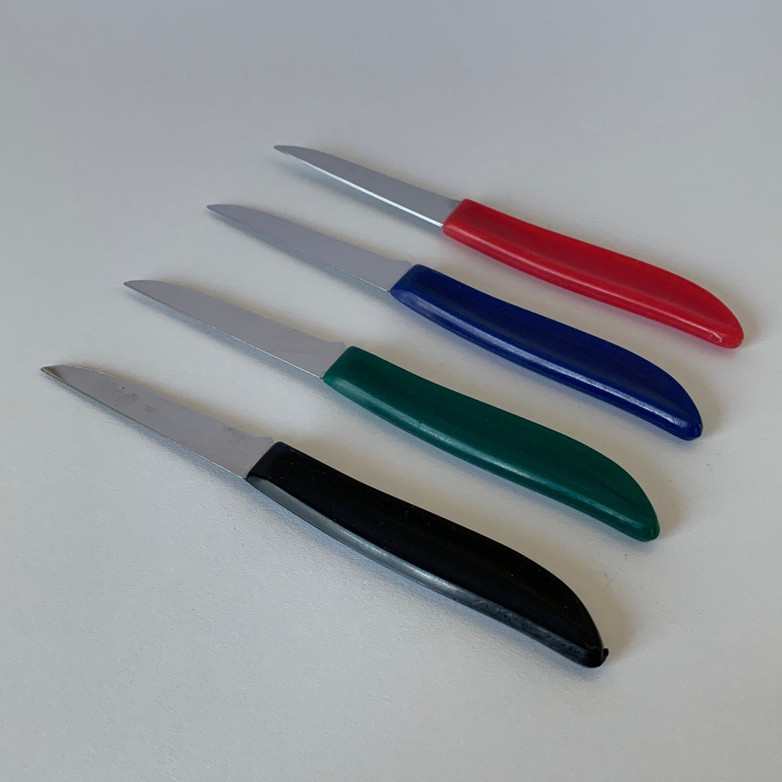 Vintage Set of Four EKCO PARING KNIVES Set of Small Knives Etsy