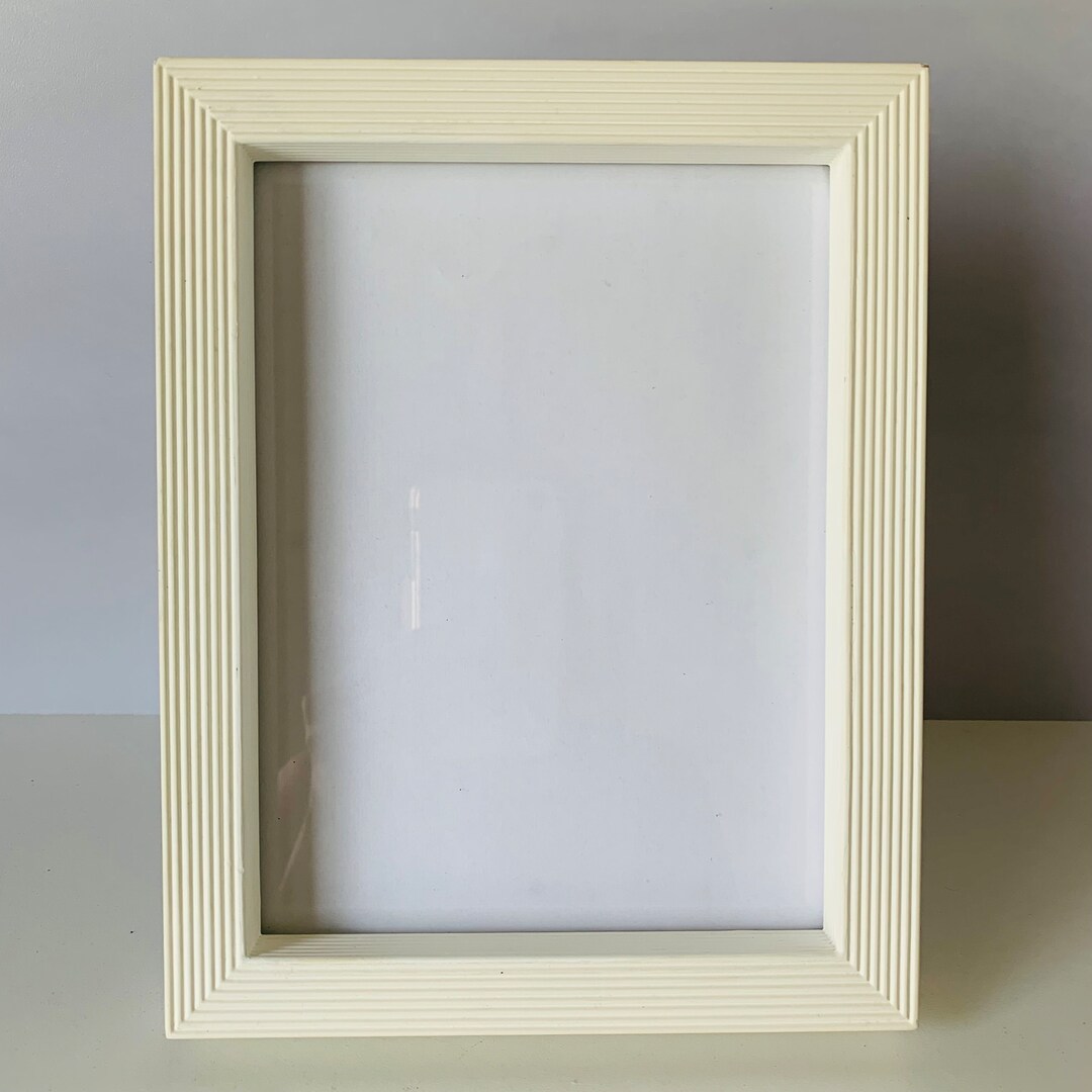 WHITE WOOD PHOTO Frame for 6 X 8 Photo Umbra Etsy