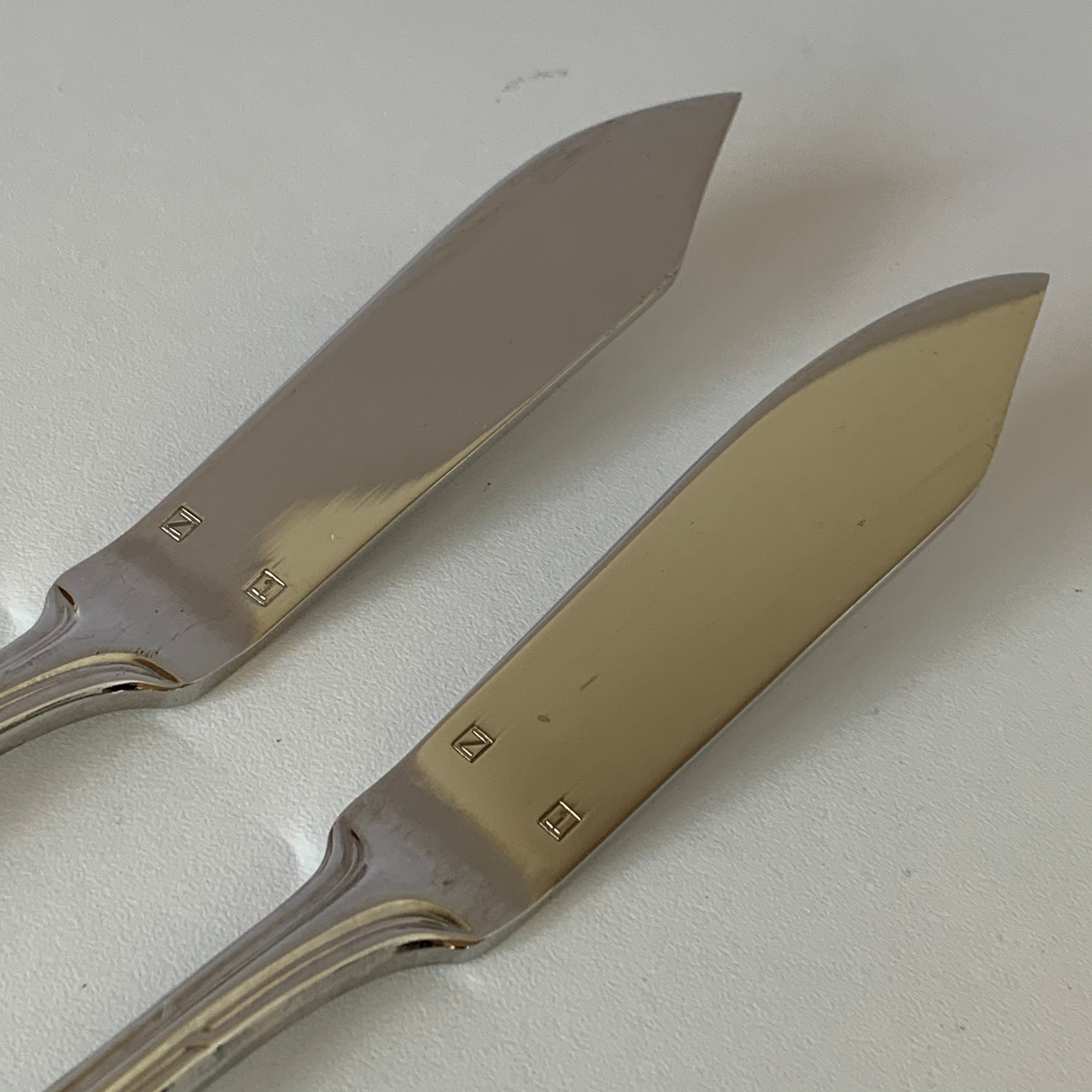 SEAFOOD KNIVES ZEPTER Edelstahl Knives Seafood Fish Knives Etsy