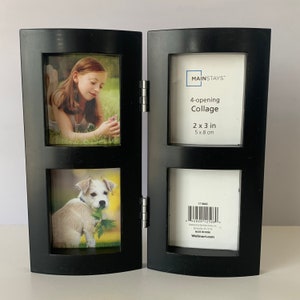 9x12 Picture Frame Mat Windows Fit 2 4x6 Photos in Peewee Style and Color  of Your Choice 9x12 Frame Collage Frame 4x6 