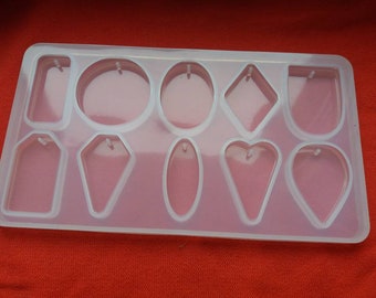necklace pendant mold, silicone mold ,pendant ornaments silicone moulds