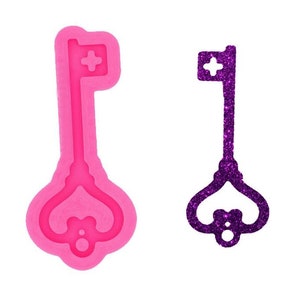 Love Key Keychains Mould Resin Silicone Epoxy Molds For Jewelry,Silicone Keychain Mold,Pendant mold,Jewelry Mold,Craft Mold,Resin mold