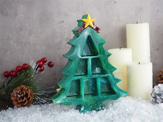 Weihnachtsbaum Aufbewahrungsbox GieharzForm, Schmuckkstchen Resin  Silikonform, Schmuckhalter Gieharzform, Zuckerdose Gieharzform, fr  Weihnachten - Etsy.de