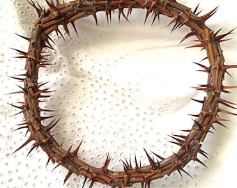 Sharp real thorn,Jesus Christ crown,